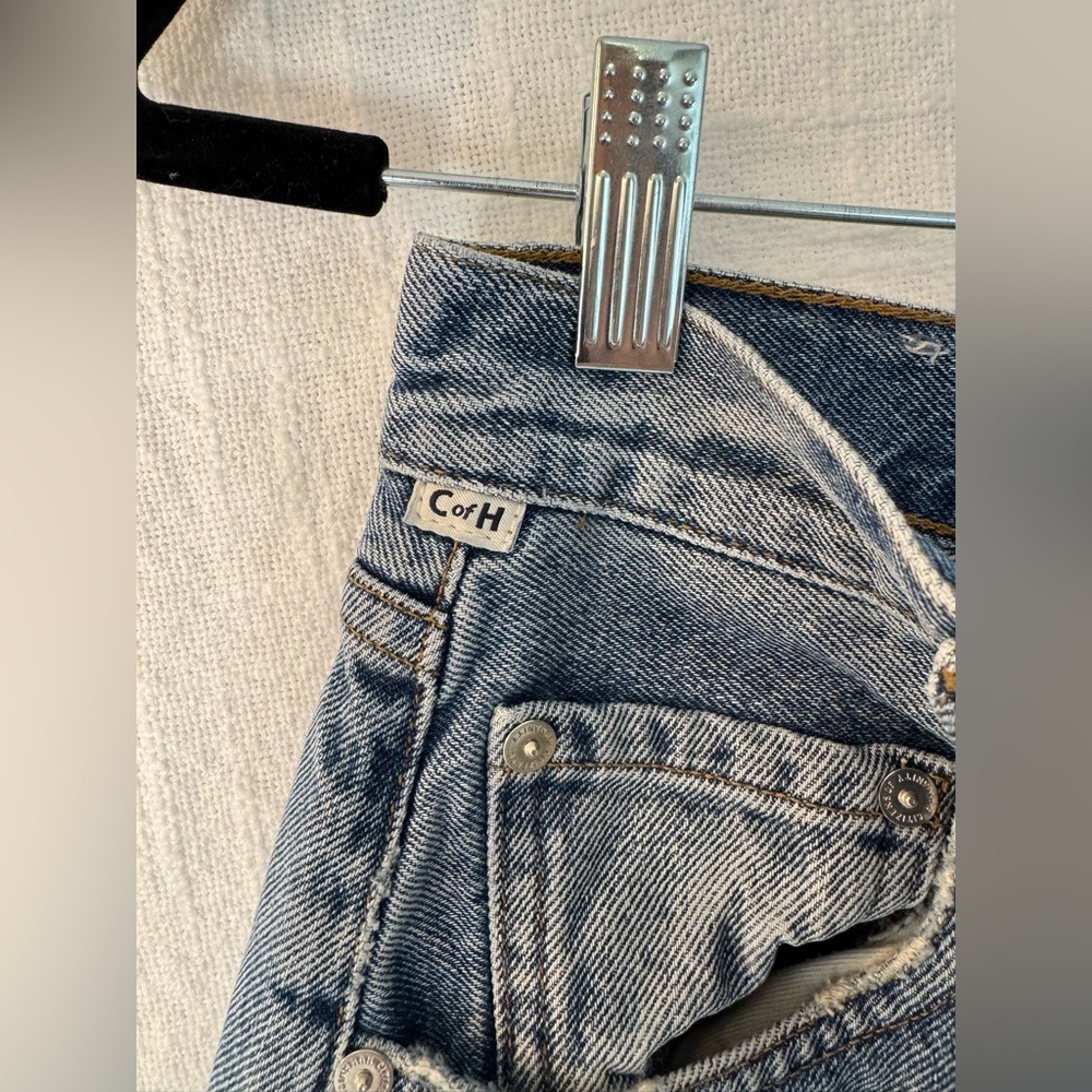 Citizens Of Humanity Wide-Leg Flare Jeans in Medium Blue - Picture 10 of 14